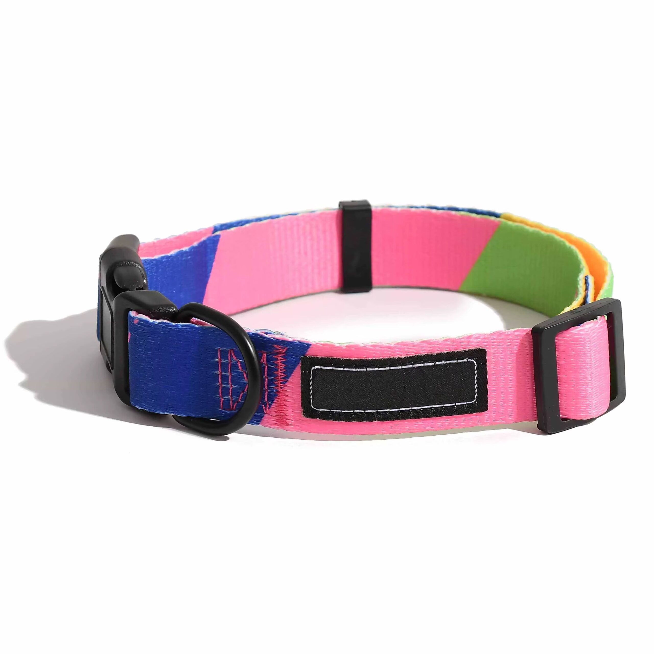 Collar y Correa para Perro Multicolor de Nylon - Imagen 2