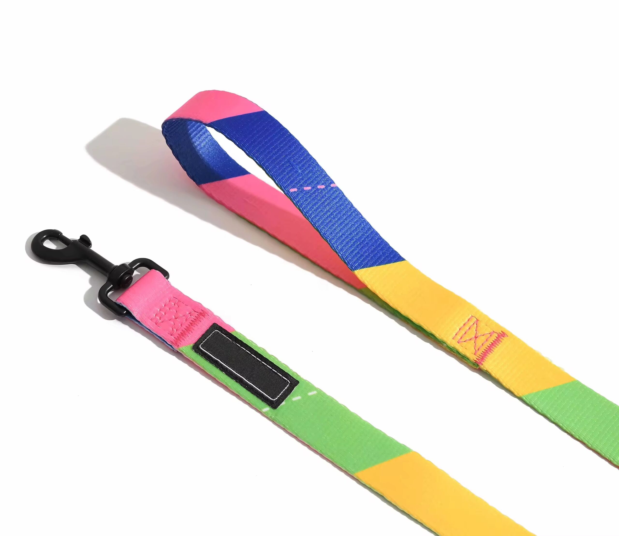 Collar y Correa para Perro Multicolor de Nylon - Imagen 4